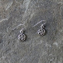 Spiral of Life Celtic Earrings
