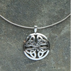Large Four Triquetra Pendant